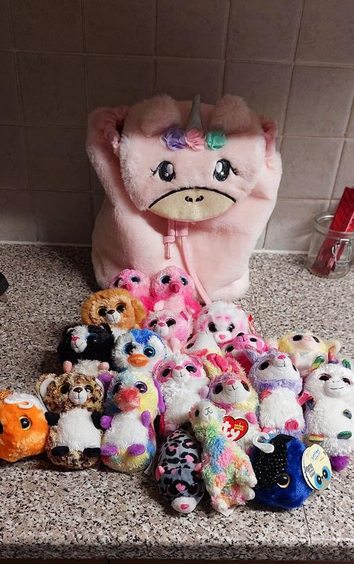 Buy & Sell Todmorden Calderdale - Photos for mixed mini teddy bundle with backpack