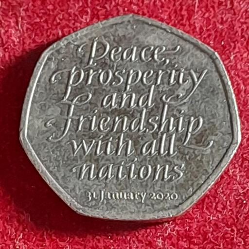 Buy & Sell Preston South Ribble - Photos for BREXIT 50p COIN 2020