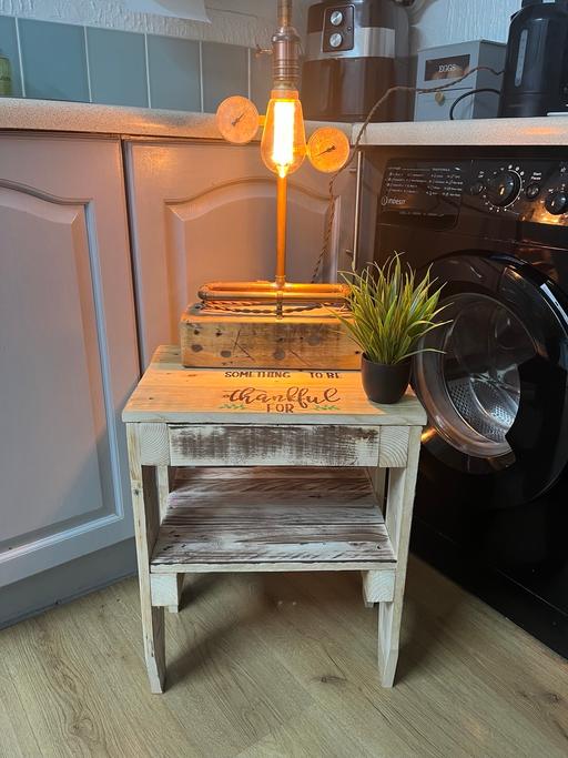 Buy & Sell Kimberworth Rotherham - Photos for Rustic lamp table