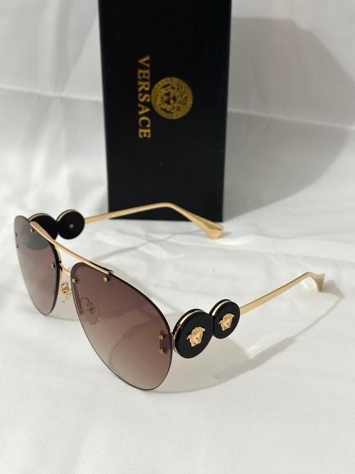 Buy & Sell Watford Three Rivers - Photos for Versace Womens Aviator Sunglasses Brown