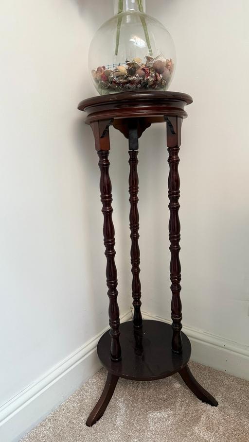 Buy & Sell Tividale Sandwell - Photos for Vintage solid wood plant stand.
