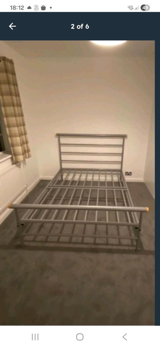 Buy & Sell Hayes Hillingdon - Photos for small double bed frame metal