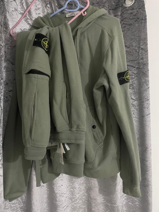 Buy & Sell East Dulwich South East London - Photos for Stone Island Tracksuit Mens Medium Khaki Gree