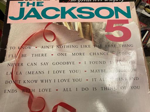 Buy & Sell Clevedon North Somerset - Photos for LOVE SONGS OF THE JACKSON FIVE VINYL