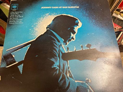 Buy & Sell Clevedon North Somerset - Photos for JOHNNY CASH SAN QUENTIN VINYL ALBUM
