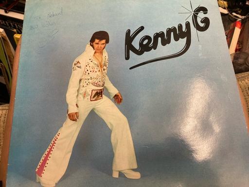 Buy & Sell Clevedon North Somerset - Photos for KENNY G VINYL ROCK ELVIS SIGNED