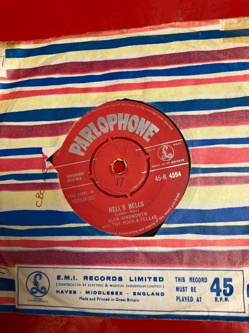 Buy & Sell Clevedon North Somerset - Photos for ROCK A FELLAS HELLS BELLS 1958 vinyl