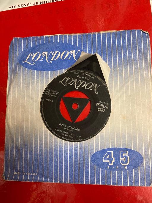 Buy & Sell Clevedon North Somerset - Photos for LARRY WILLIAMS BONY MORONE VINYL 1958