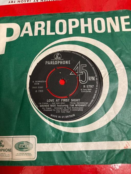 Buy & Sell Clevedon North Somerset - Photos for SOUNDS NICE LOVE AT FIRST SIGHT VINYL 1969