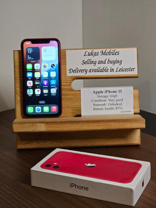 Buy & Sell Anstey Charnwood - Photos for Apple iPhone 11 (red)