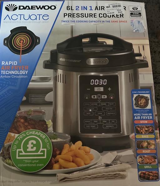 Buy & Sell Wandsworth South West London - Photos for 2 IN 1 AIR FRYER + PRESSURE COOKER