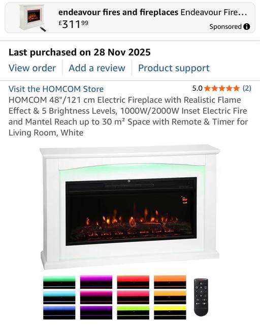 Buy & Sell Goole East Riding of Yorkshire - Photos for Homcom Mantel surround