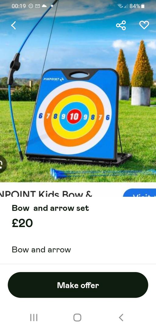 Buy & Sell Brownhills Walsall - Photos for new kids bow & arrow set