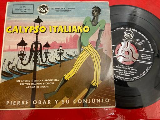 Buy & Sell Clevedon North Somerset - Photos for CALYPSO ITALIANO E P VINYL 1958 EX
