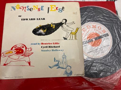 Buy & Sell Clevedon North Somerset - Photos for EDWARD LEAR NONSENSE E P VINYL 1960