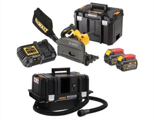 Buy & Sell Widmore South East London - Photos for Dewalt DCS520T2 54V XR Plunge Saw/Vacuum Kit