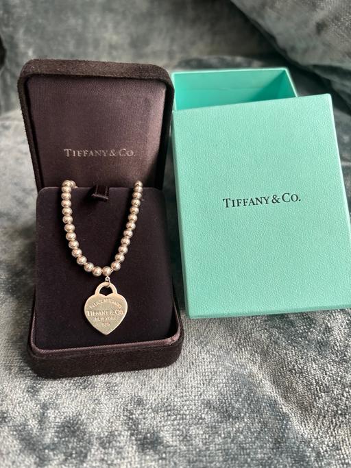 Buy & Sell Whitton Richmond upon Thames - Photos for Tiffany silver beaded necklace