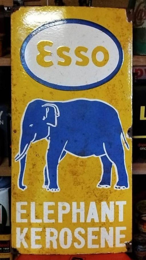 Buy & Sell Dosthill Tamworth - Photos for Rare Vintage Esso Elephant Enamel Sign