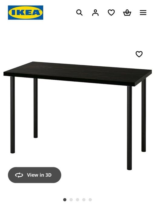 Buy & Sell Woodgate Birmingham - Photos for Chair and Desk - Black - Ikea