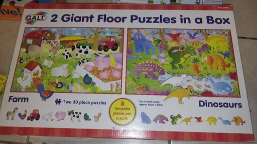 Buy & Sell Uxbridge Hillingdon - Photos for 2 Giant floor puzzles in a box