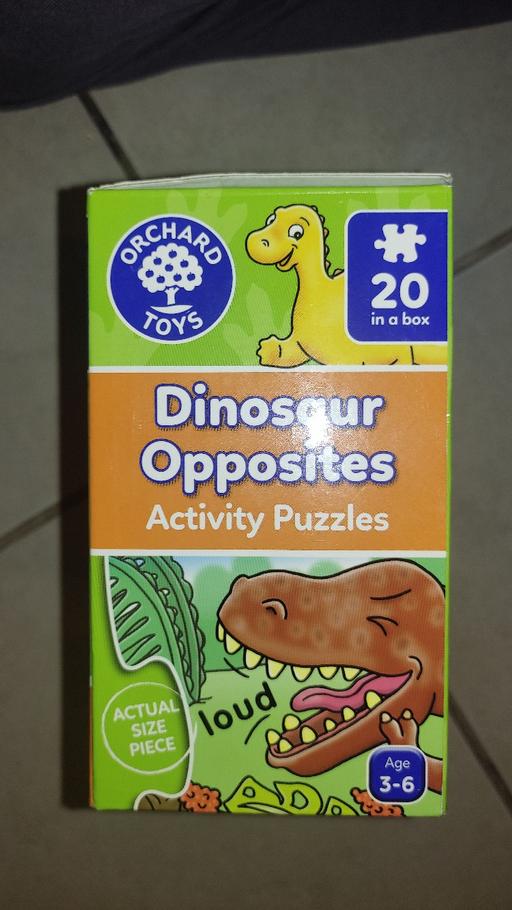 Buy & Sell Uxbridge Hillingdon - Photos for Dinosaur Opposites puzzles