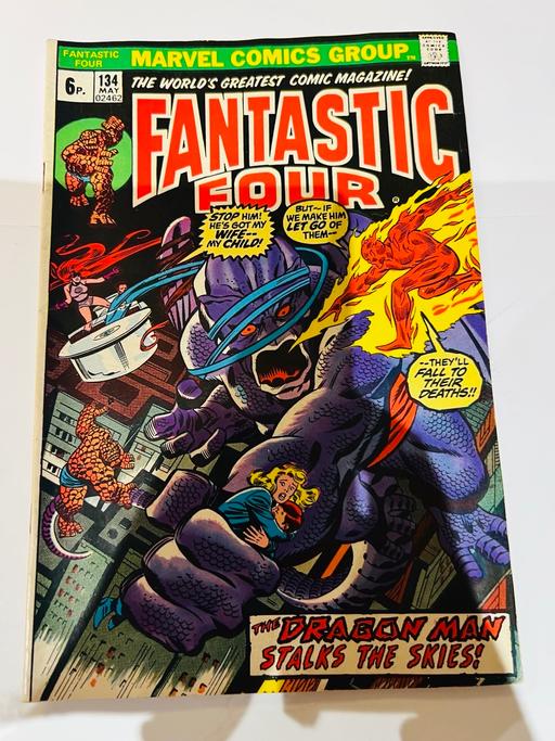 Buy & Sell Woodlands South West London - Photos for Marvel - Fantastic Four #134 (1973)