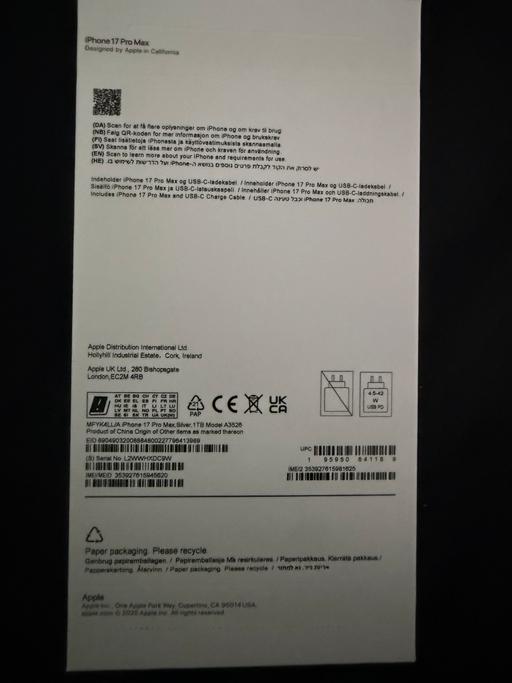 Buy & Sell Riseley Wokingham - Photos for iPhone 17 pro max