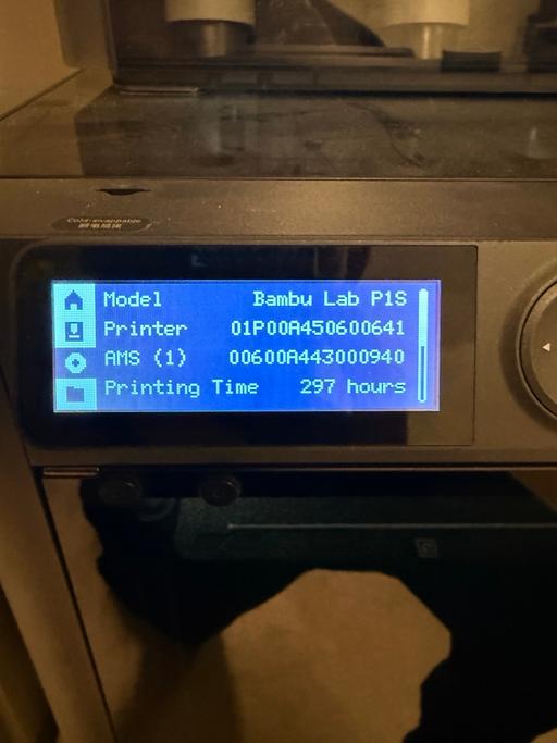 Buy & Sell Callow Hill Redditch - Photos for Bambulab p1s Ams Combo 3d printer 297 hours
