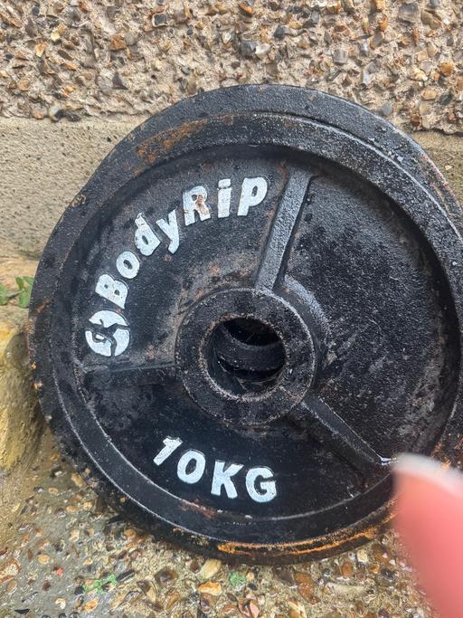 Buy & Sell Willesden North West London - Photos for 10 KG BodyRip Olympic weights cast iron