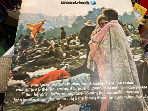 Buy & Sell Clevedon North Somerset - Photos for WOODSTOCK FIRST PRESS 3 RECORDS EX PLUM LABEL