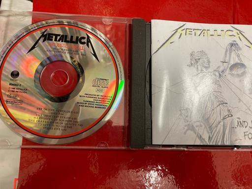 Buy & Sell Clevedon North Somerset - Photos for METALLICA JUSTICE FOR ALL UNPLAYED CD