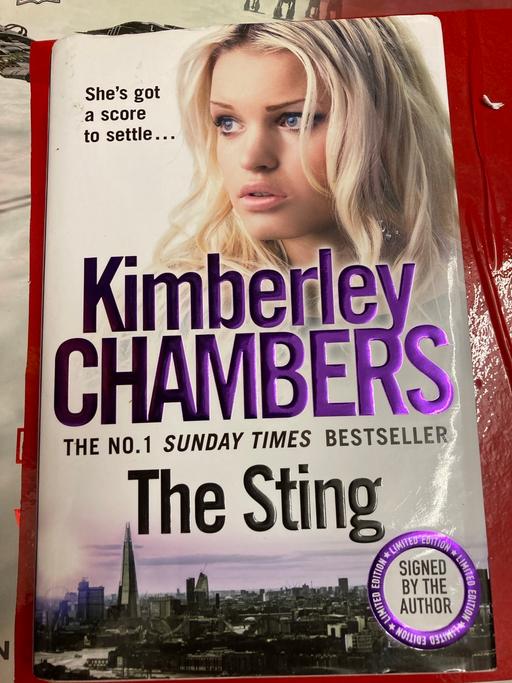 Buy & Sell Clevedon North Somerset - Photos for KIMBERLEY CHAMBERS STING SIGNED BOOK