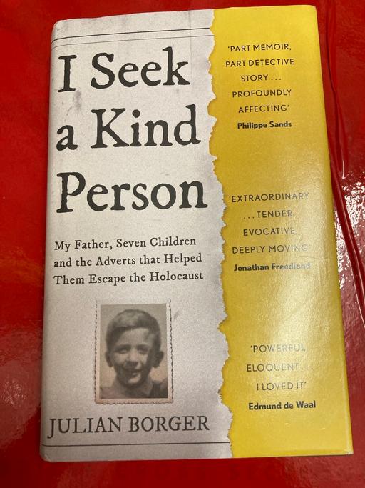 Buy & Sell Clevedon North Somerset - Photos for I SEEK A KIND PERSON FIRST EDITION BORGER