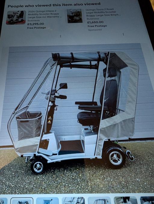 Buy & Sell Huntington South Staffordshire - Photos for Quingo 2 tourer mobility scooter