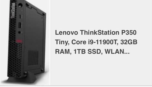 Buy & Sell Corton East Suffolk - Photos for Lenovo Tiny-I9-32GB RAM-Nvida T600