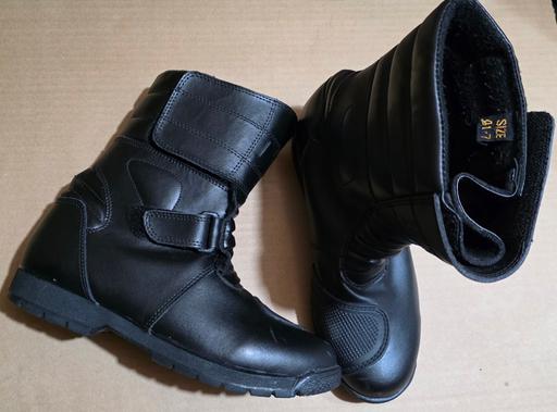 Buy & Sell Amblecote Dudley - Photos for Black Motorcycle Boots UK 7 EU 41 Motorbike