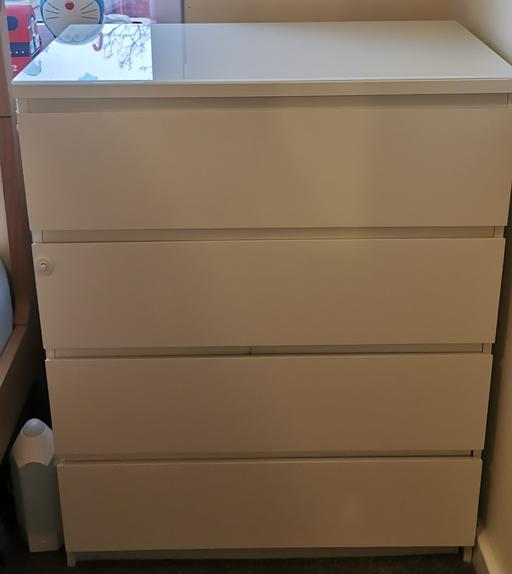 Buy & Sell Erdington Birmingham - Photos for ikea Malm Chest of Drawers White