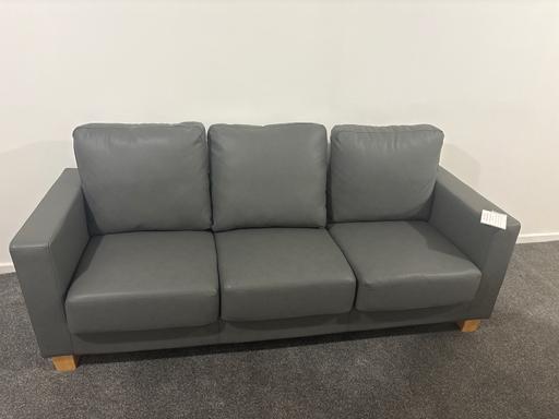 Buy & Sell Abbey Road North West London - Photos for A brand-new three seater sofa grey leather