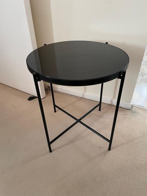 Buy & Sell Surrey Quays South East London - Photos for Black tray table