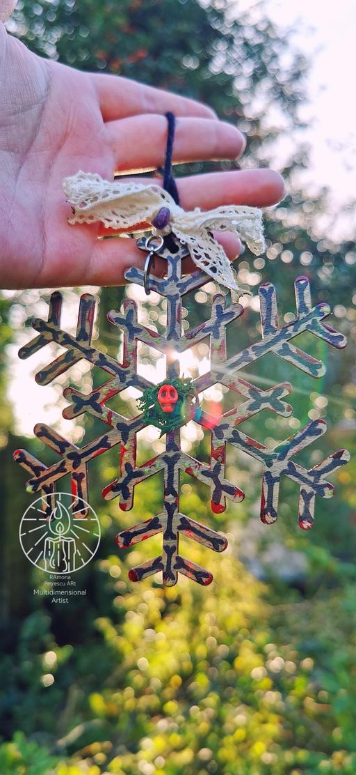 Buy & Sell Wylde Green Birmingham - Photos for 🎄Gold Yule Amethyst Snowflake Ornament