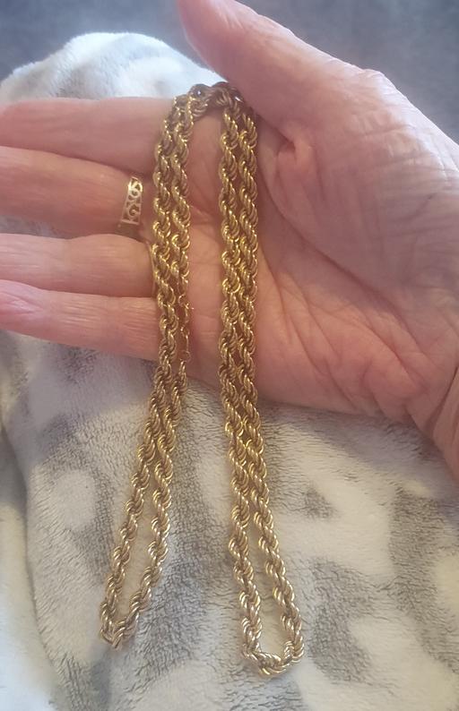 Buy & Sell Horwich Bolton - Photos for 9ct Gold Rope Chain