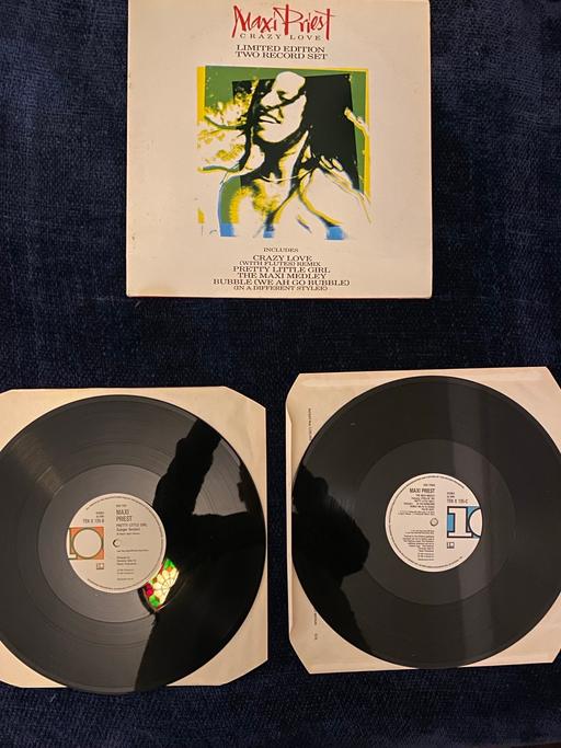 Buy & Sell Gipsy Hill South East London - Photos for PRE-OWNED MAXI PRIEST CRAZY LOVE VINYL