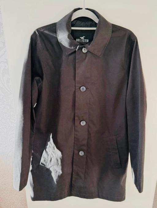 Buy & Sell West Brompton South West London - Photos for Hollister Mens Trench Coat Overcoat Size M
