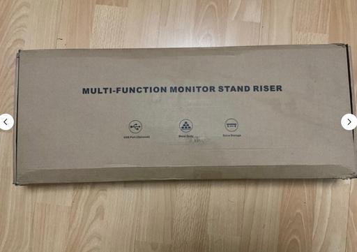 Buy & Sell St Helier South West London - Photos for Multi function munitor stand with usb charger