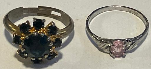 Buy & Sell Yeovil Somerset - Photos for Ladies 2xsilver unmarked gem set ring’s.