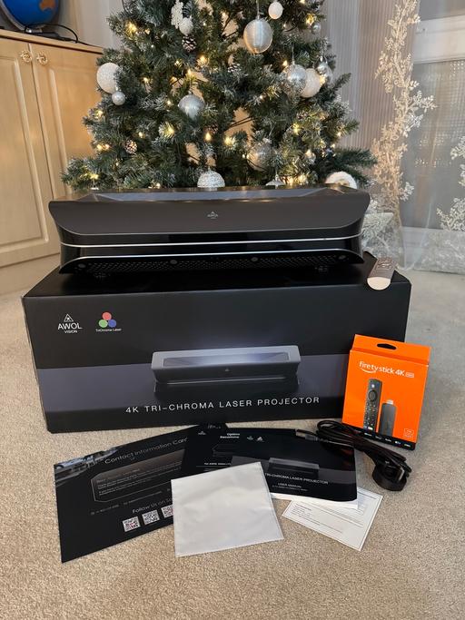 Buy & Sell Higher Broughton Salford - Photos for AWOL Vision 4k Tri-Chroma Laser Projector