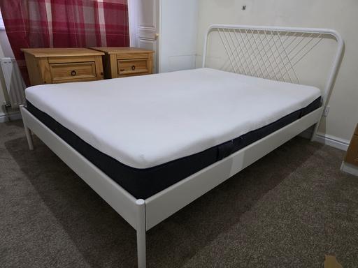 Buy & Sell Loughton Epping Forest - Photos for (can deliver) Double bed and Emma mattress