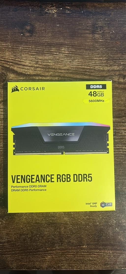 Buy & Sell Harpenden St. Albans - Photos for Corsair Vengeance DDR5 2x24GB Ram sticks