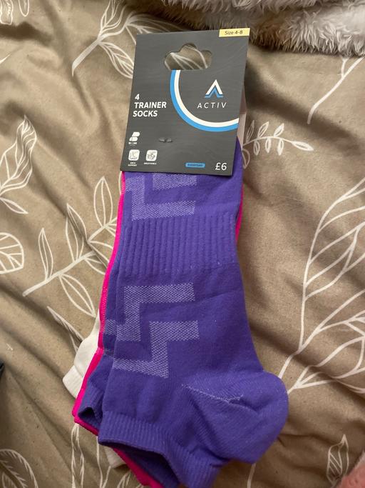 Buy & Sell Rowley Village Sandwell - Photos for 4 pairs of activ trainer socks size 4-8 NEW