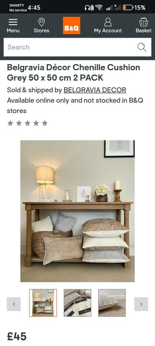 Buy & Sell Perry Barr Birmingham - Photos for Belgravia Decor Chenille Cushions